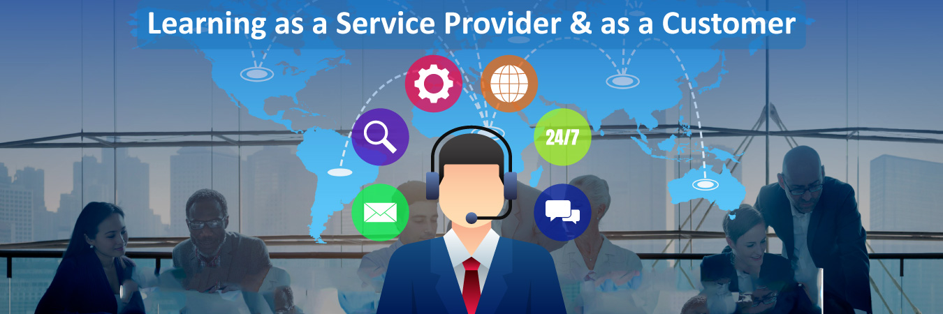 Learning as a service provider & as a customer
