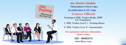 sdl trados training for translators in pune